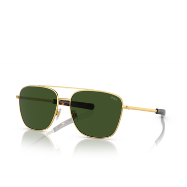 Gafas de sol Polo Ralph Lauren PH3147 941171 shiny gold - Vista tres cuartos