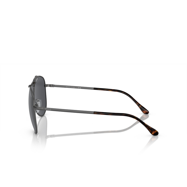 Lunettes de soleil Polo Ralph Lauren PH3149 930787 semishiny dark gunmetal - 3/3