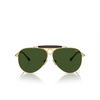 Polo Ralph Lauren PH3149 Sunglasses 941171 shiny gold - product thumbnail 1/3