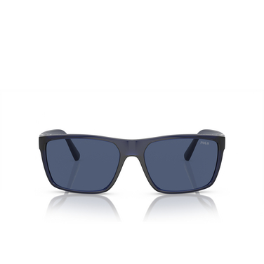 Gafas de sol Polo Ralph Lauren PH4133 590380 shiny transparent navy blue - Vista delantera