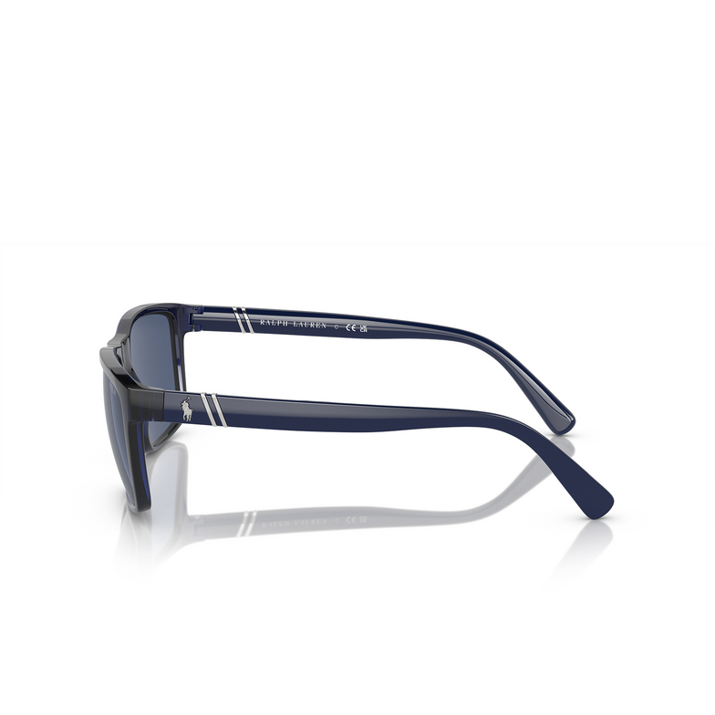 Gafas de sol Polo Ralph Lauren PH4133 590380 shiny transparent navy blue - 3/3