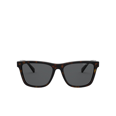 Lunettes de soleil Polo Ralph Lauren PH4167 500381 shiny dark havana - Vue de face