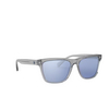 Lunettes de soleil Polo Ralph Lauren PH4167 51111U shiny transparent grey - Vignette du produit 2/3