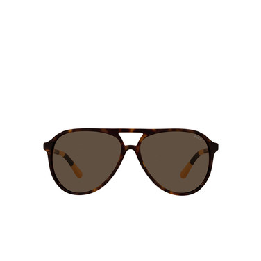 Polo Ralph Lauren PH4173 Sunglasses 500373 shiny dark havana - front view