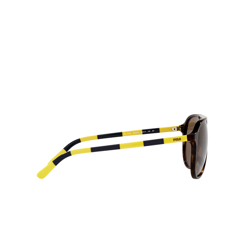 Occhiali da sole Polo Ralph Lauren PH4173 500373 shiny dark havana - 3/3