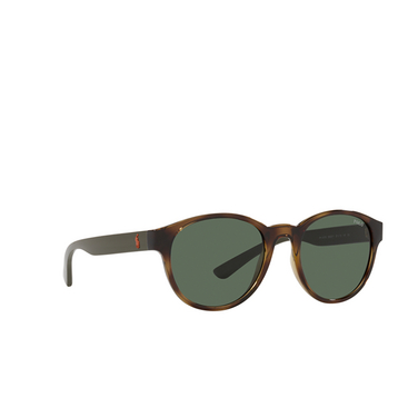 Occhiali da sole Polo Ralph Lauren PH4176 500371 shiny havana - tre quarti