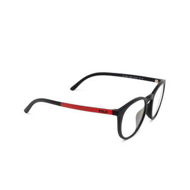Polo Ralph Lauren PH4183U Sunglasses 5504/3 matte black - three-quarters view