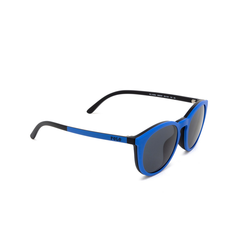 Polo Ralph Lauren PH4183U Sunglasses 590087 matte black - 5/5
