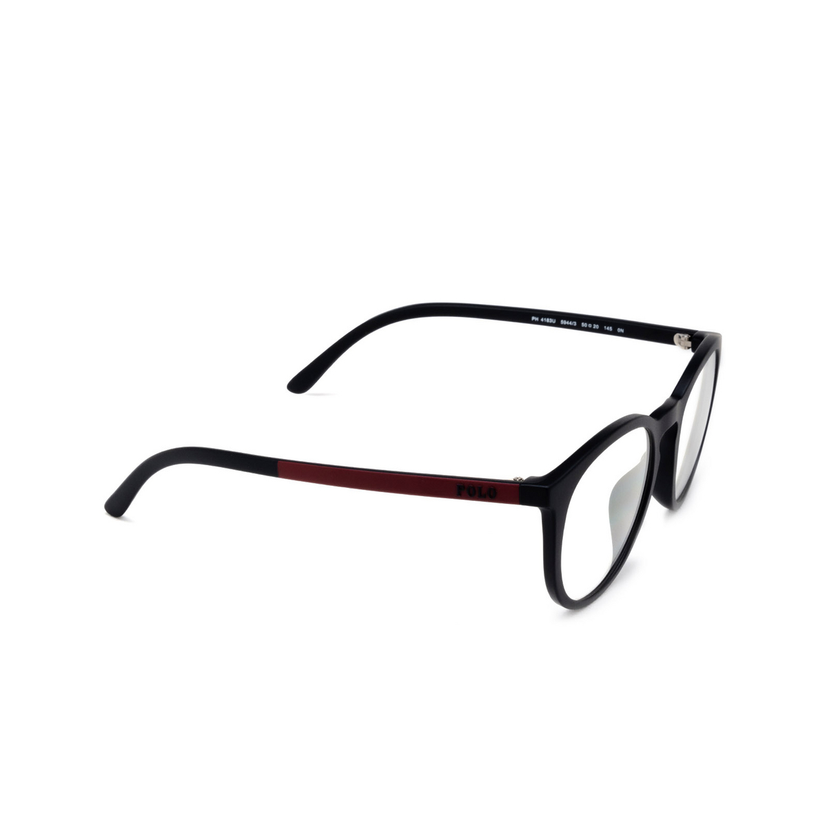 Polo Ralph Lauren PH4183U Sunglasses 5944/3 Matte Black - three-quarters view