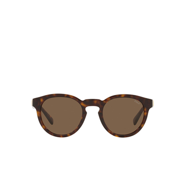 Lunettes de soleil Polo Ralph Lauren PH4184 500373 shiny dark havana - Vue de face