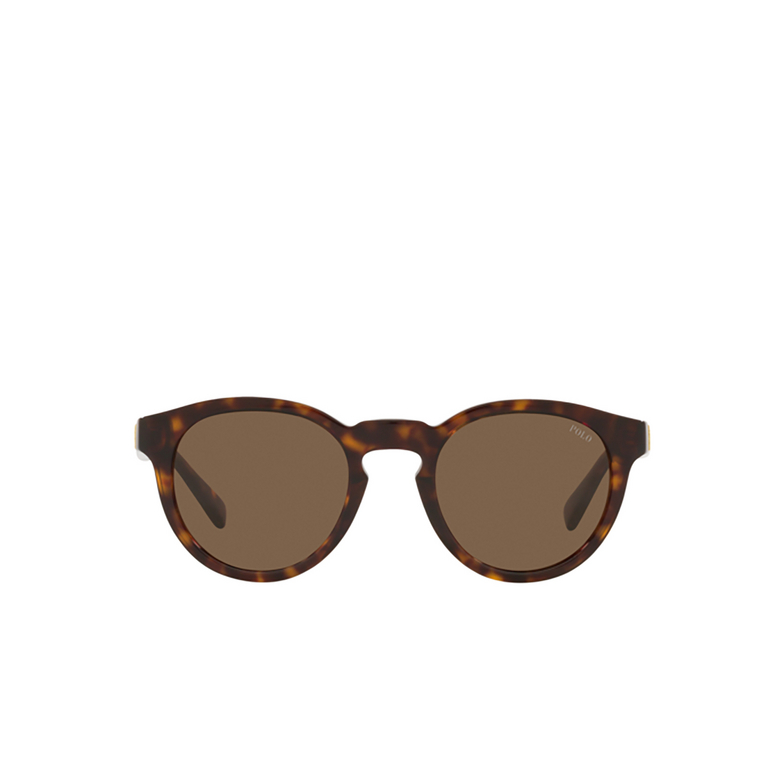 Lunettes de soleil Polo Ralph Lauren PH4184 500373 shiny dark havana - 1/3