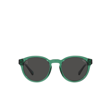 Gafas de sol Polo Ralph Lauren PH4192 608487 shiny transparent green - Vista delantera