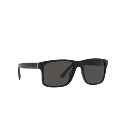 Polo Ralph Lauren PH4195U Sunglasses 500187 matte black - three-quarters view