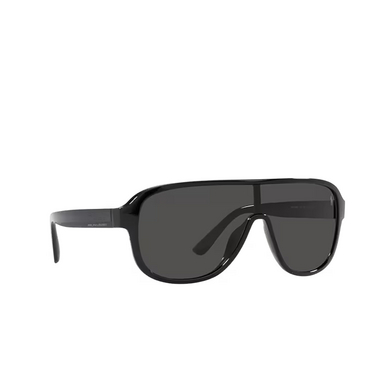 Gafas de sol Polo Ralph Lauren PH4196U 500187 shiny black - Vista tres cuartos