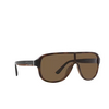 Polo Ralph Lauren PH4196U Sunglasses 607073 matte havana brown - product thumbnail 2/3