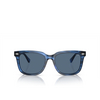 Polo Ralph Lauren PH4210 Sunglasses 613980 shiny striped blue - product thumbnail 1/3