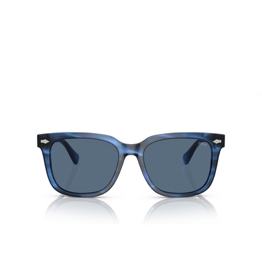 Gafas de sol Polo Ralph Lauren PH4210 613980 shiny striped blue - Vista delantera