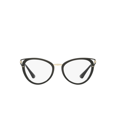 Prada CATWALK Eyeglasses 1AB1O1 black - front view