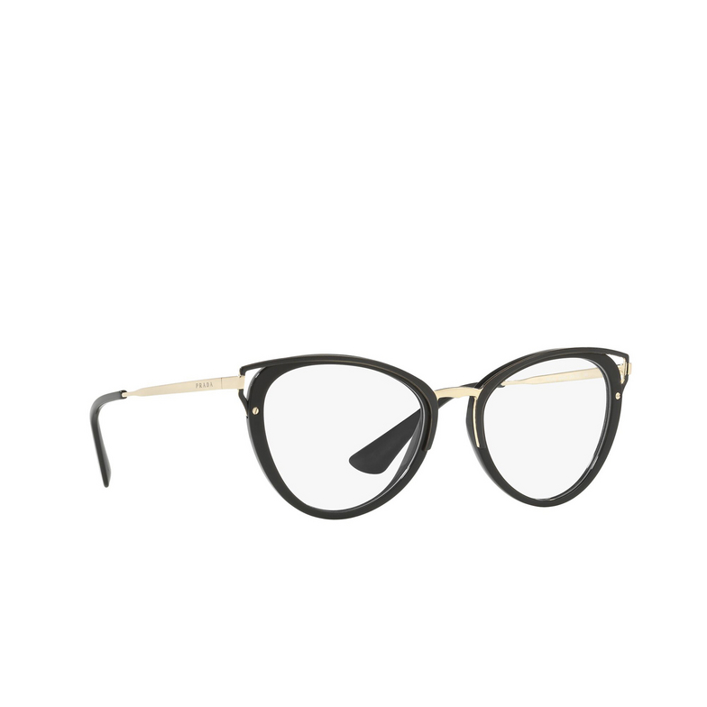 Prada CATWALK Eyeglasses 1AB1O1 black - 2/4