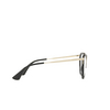 Prada CATWALK Eyeglasses 1AB1O1 black - product thumbnail 3/4