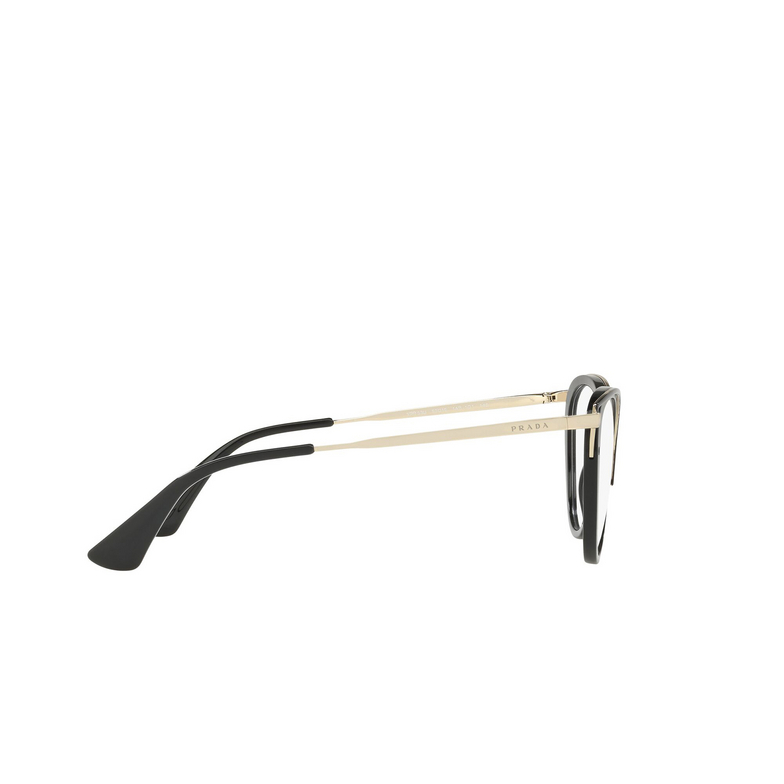 Prada CATWALK Eyeglasses 1AB1O1 black - 3/4