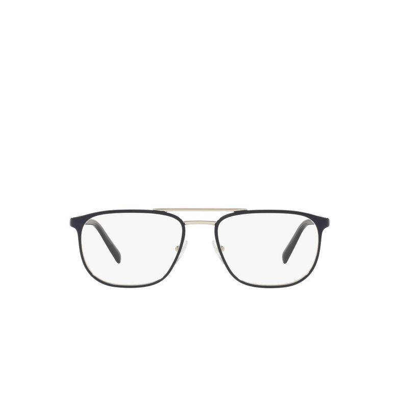 Prada CONCEPTUAL Eyeglasses VH81O1 top blue on gold - 1/4