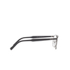 Prada CONCEPTUAL Eyeglasses YDC1O1 top black on gunmetal - product thumbnail 3/4
