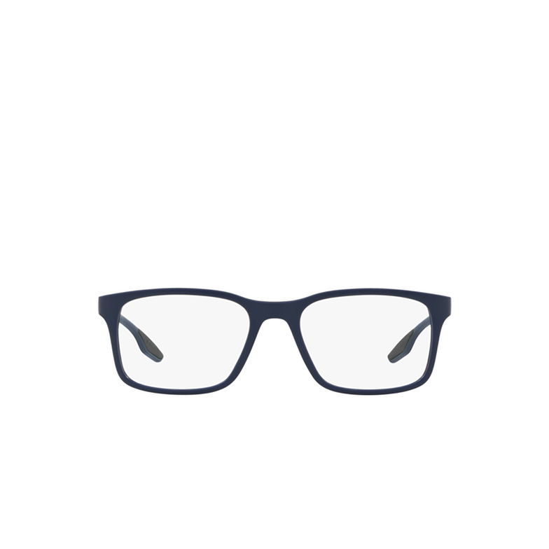 Prada Linea Rossa PS 01LV Eyeglasses TWY1O1 matte blue - 1/3