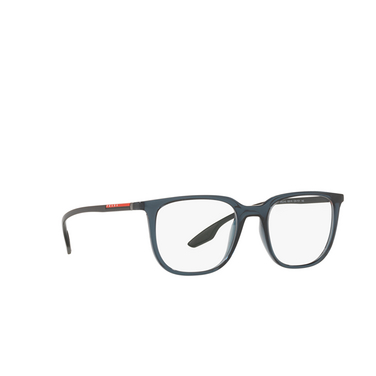 Prada Linea Rossa PS 01OV Eyeglasses CZH1O1 transparent blue - three-quarters view