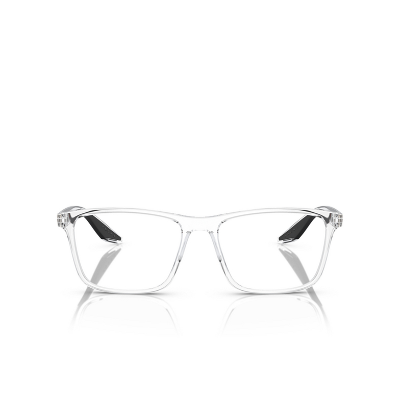 Prada Linea Rossa PS 01QV Eyeglasses 2AZ1O1 crystal - 1/3