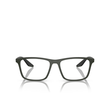 Prada Linea Rossa PS 01QV Eyeglasses 5361O1 matte green - front view