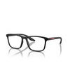 Prada Linea Rossa PS 01QV Eyeglasses DG01O1 black rubber - product thumbnail 2/3