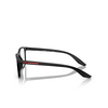 Prada Linea Rossa PS 01QV Eyeglasses DG01O1 black rubber - product thumbnail 3/3