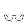 Prada Linea Rossa PS 01QV Eyeglasses TFY1O1 blue rubber - product thumbnail 1/3