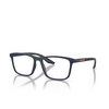 Prada Linea Rossa PS 01QV Eyeglasses TFY1O1 blue rubber - product thumbnail 2/3
