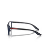 Prada Linea Rossa PS 01QV Eyeglasses TFY1O1 blue rubber - product thumbnail 3/3