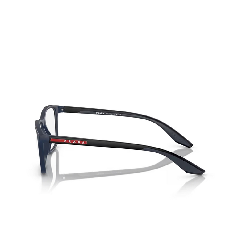Prada Linea Rossa PS 01QV Eyeglasses TFY1O1 blue rubber - 3/3