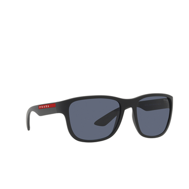 Prada Linea Rossa PS 01US Sunglasses DG009R rubber black - three-quarters view