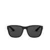 Prada Linea Rossa PS 01US Sunglasses DG05S0 black rubber - product thumbnail 1/3