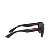 Prada Linea Rossa PS 01US Sunglasses DG05S0 black rubber - product thumbnail 3/3