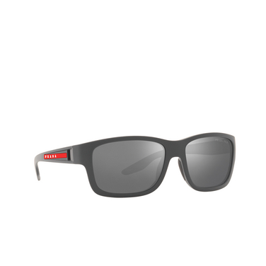 Prada Linea Rossa PS 01WS Sunglasses UFK07H grey rubber - three-quarters view