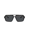 Prada Linea Rossa PS 01XS Sunglasses 1AB02G black - product thumbnail 1/3