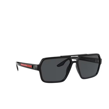 Prada Linea Rossa PS 01XS Sunglasses 1AB02G black - three-quarters view