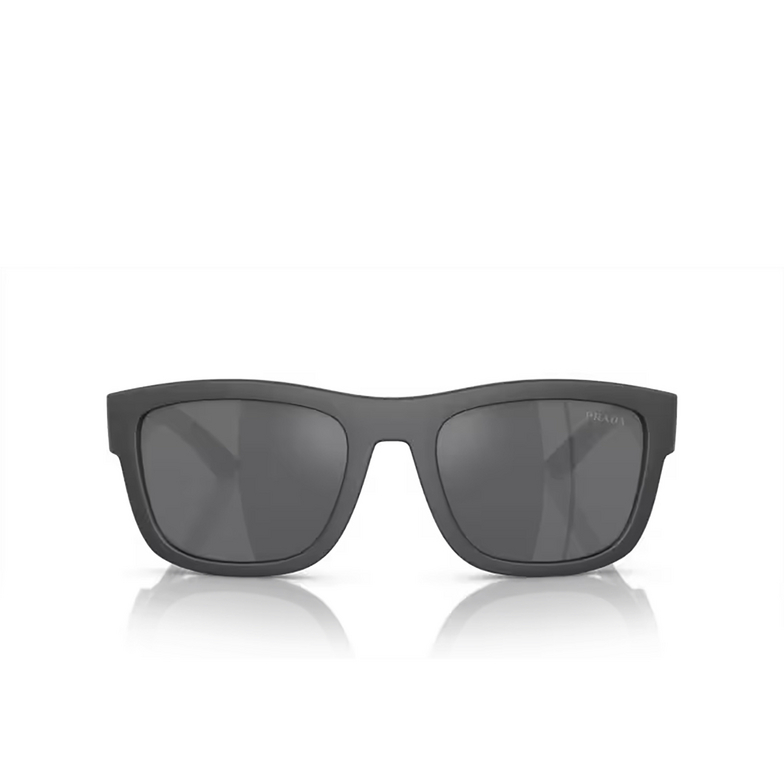 Prada Linea Rossa PS 01ZS Sunglasses 15P60A matte grey metal - 1/3