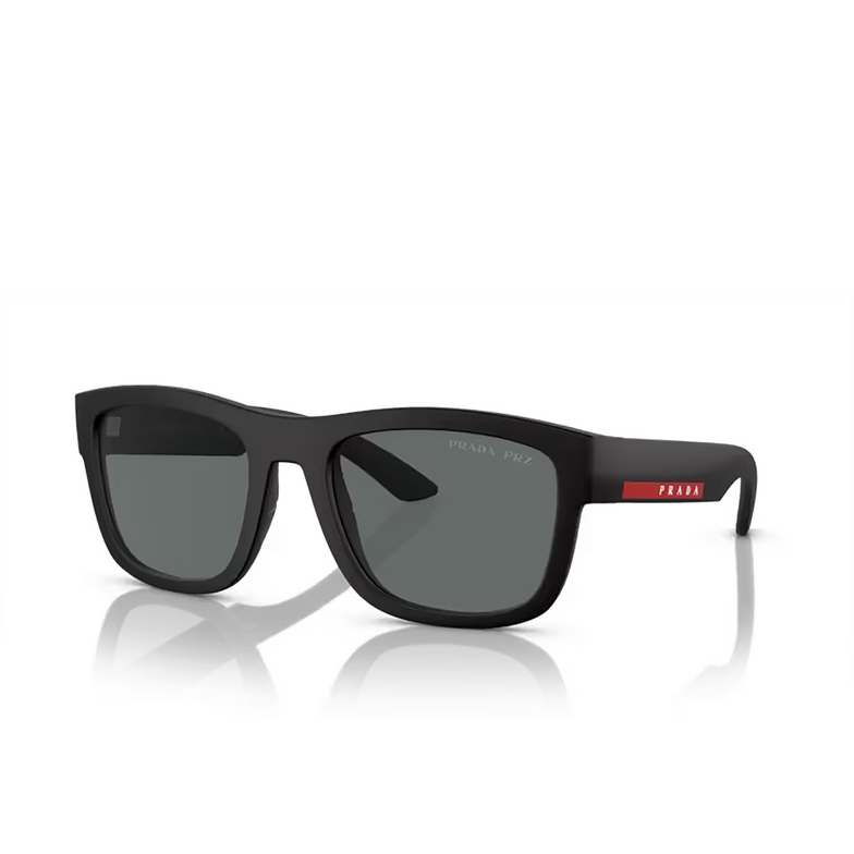 Prada Linea Rossa PS 01ZS Sunglasses DG002G black rubber - 2/3