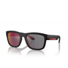 Gafas de sol Prada Linea Rossa PS 01ZS DG008F black rubber - Miniatura del producto 2/3