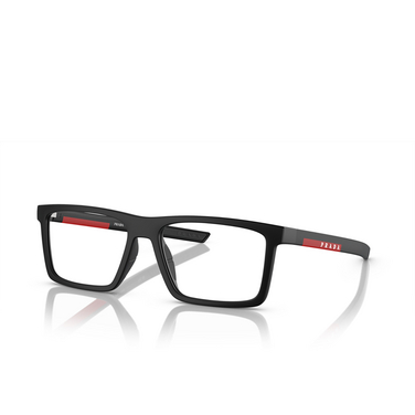 Prada Linea Rossa PS 02QV Eyeglasses 1BO1O1 matte black - three-quarters view