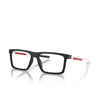 Prada Linea Rossa PS 02QV Eyeglasses DG01O1 black rubber - product thumbnail 2/3