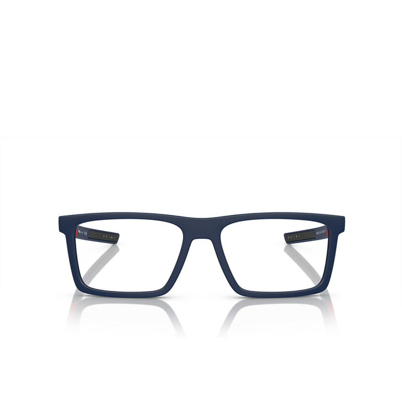 Prada Linea Rossa PS 02QV Eyeglasses MAG1O1 matte blue - 1/3