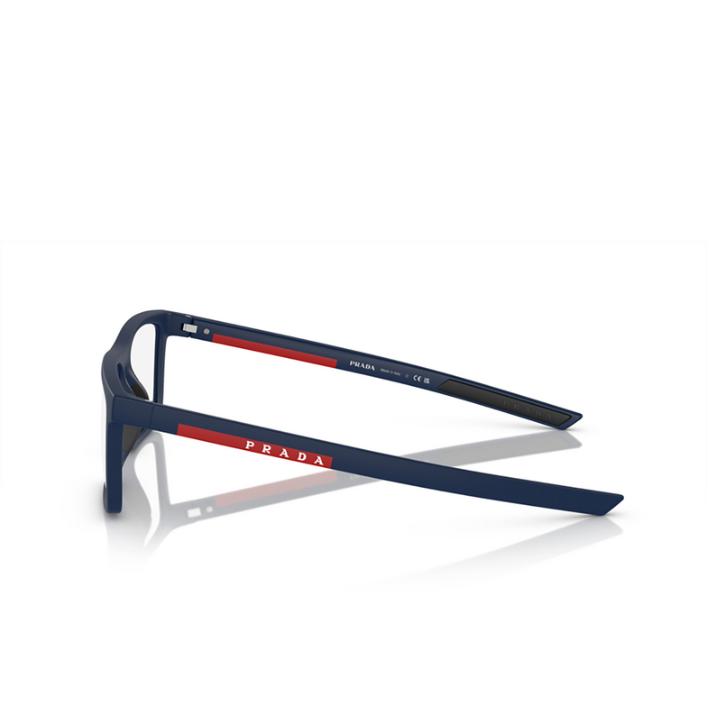 Prada Linea Rossa PS 02QV Eyeglasses MAG1O1 matte blue - 3/3